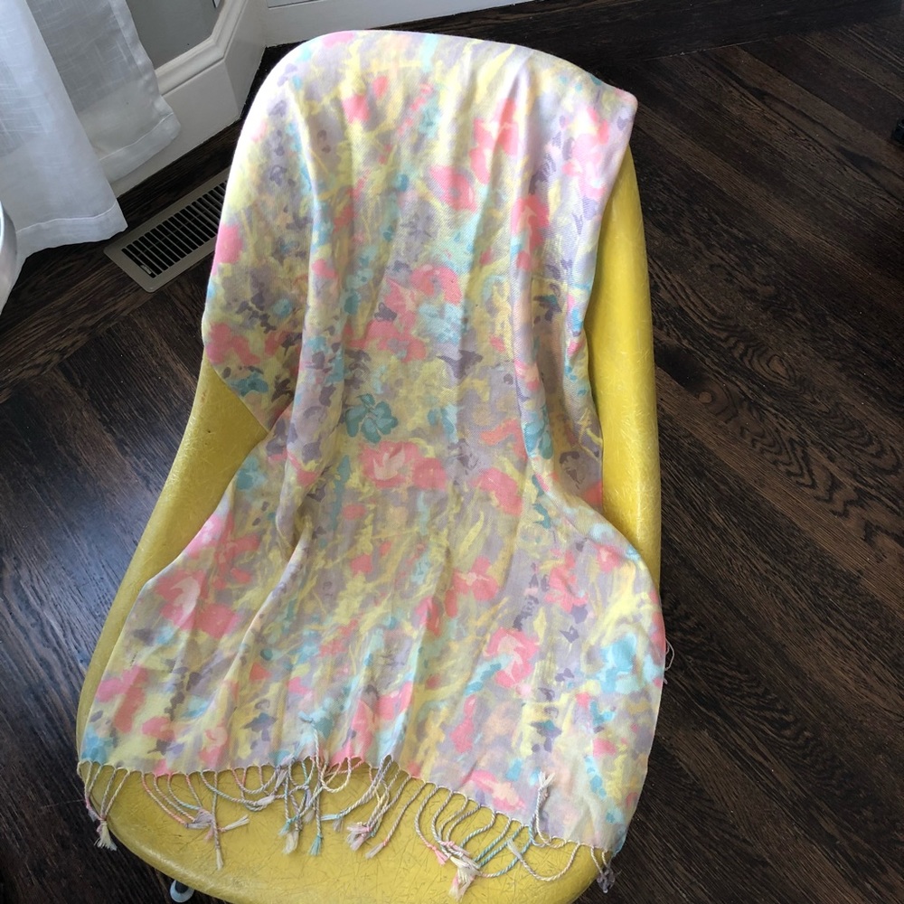 Jcrew floral scarf
